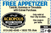 Special Coupon Offer for Acropolis Greek Taverna Restaurant